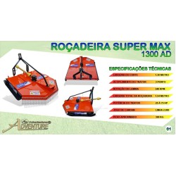 Roçadeira super max  1300 ad